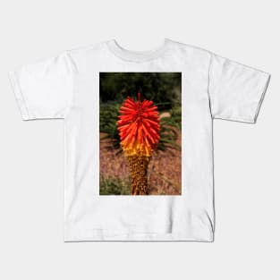 Red desert flower Kids T-Shirt